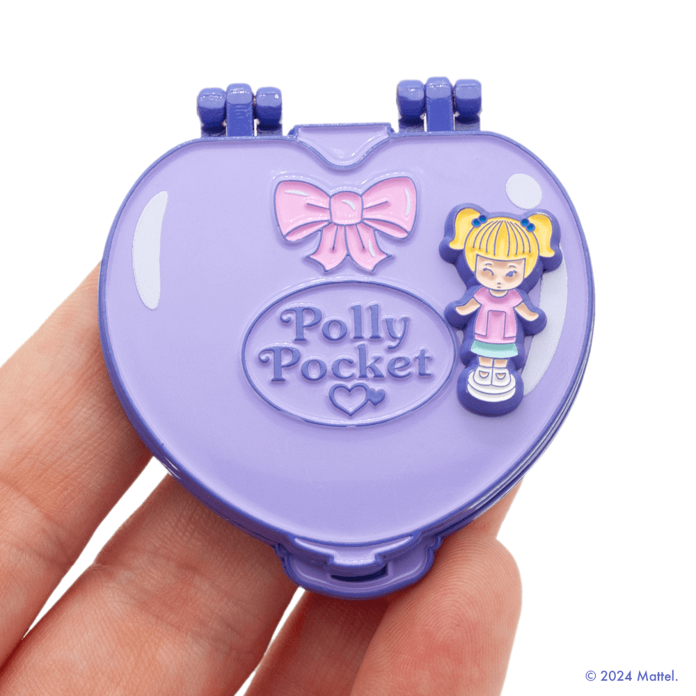 Polly Pocket Purple Compact Hinge Pin